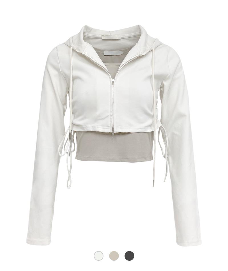 다네 셔링 집업 탑 세트