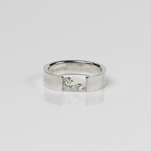 Baroque Frame Ring #1_SILVER