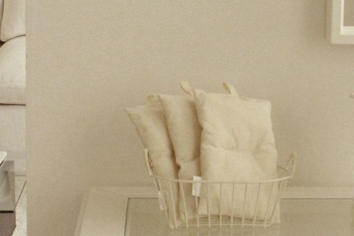 연베이지코스터 컵받침 다용도받침대