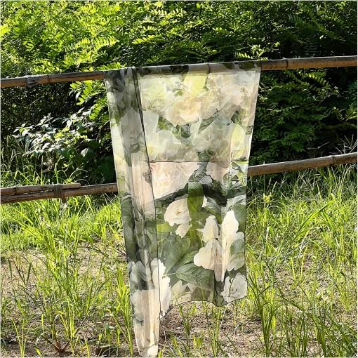 [자그네] ROSE (chiffon) 패브릭포스터