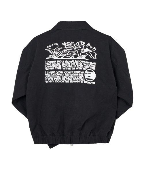 애드오프(ADDOFF)  POETRY RIPSTOP JACKET BLACK - 사이즈 & 후기 | 무신사