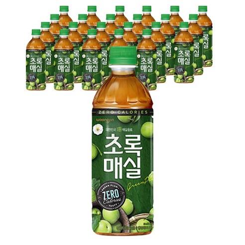 초록매실 제로, 500ml, 24개 - 기타 과일/야채음료 | 쿠팡