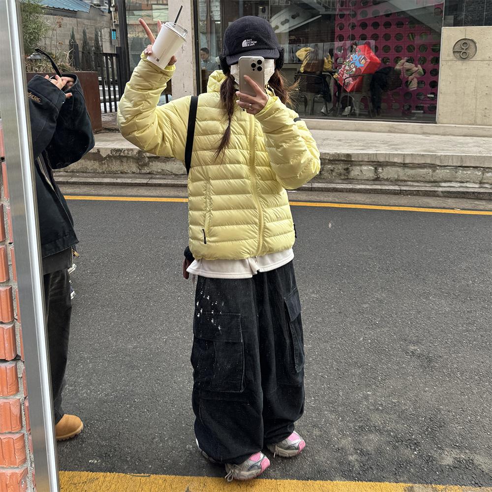 [Unisex] 오버핏 테크니컬 워머 경량 다운 패딩