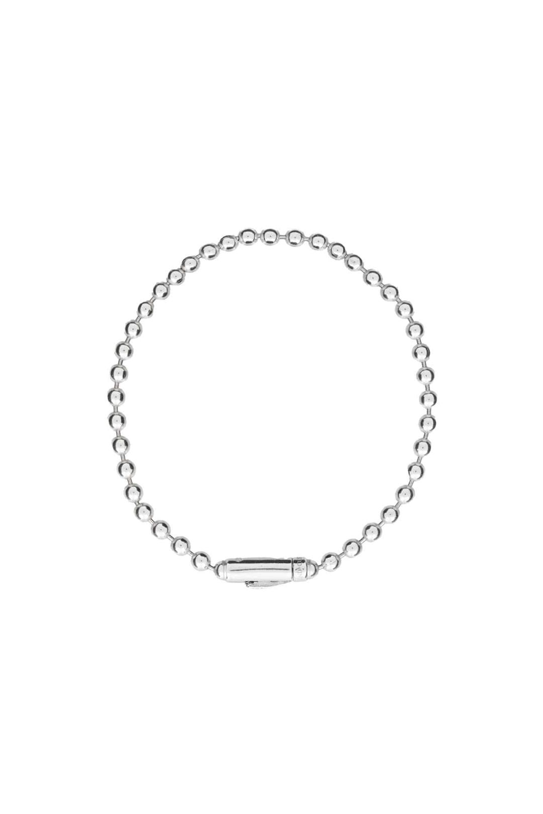 One Push Ball Chain Bracelet 3 (Silver)
