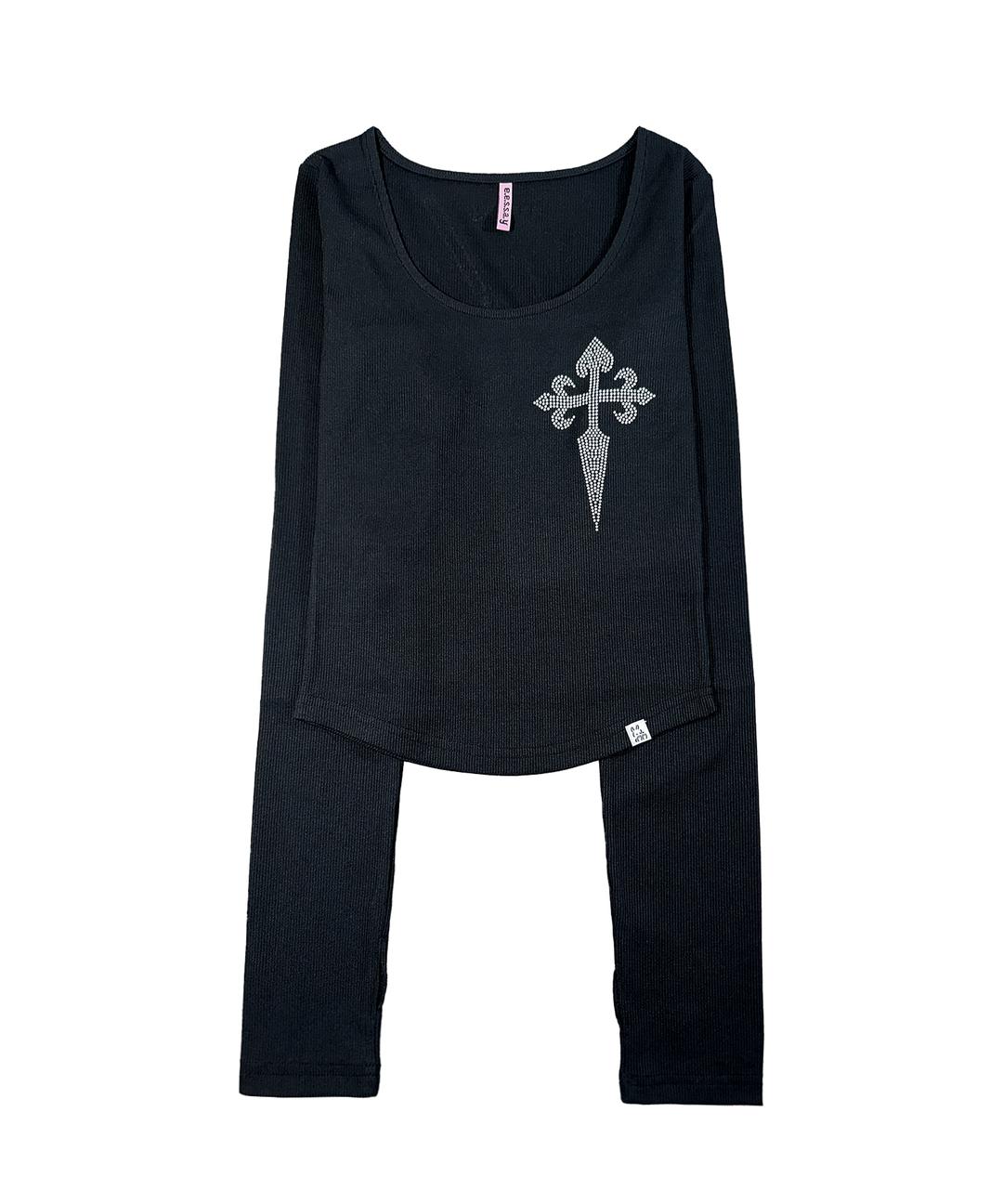 SERAPHIC T SHIRT 002 - BLACK