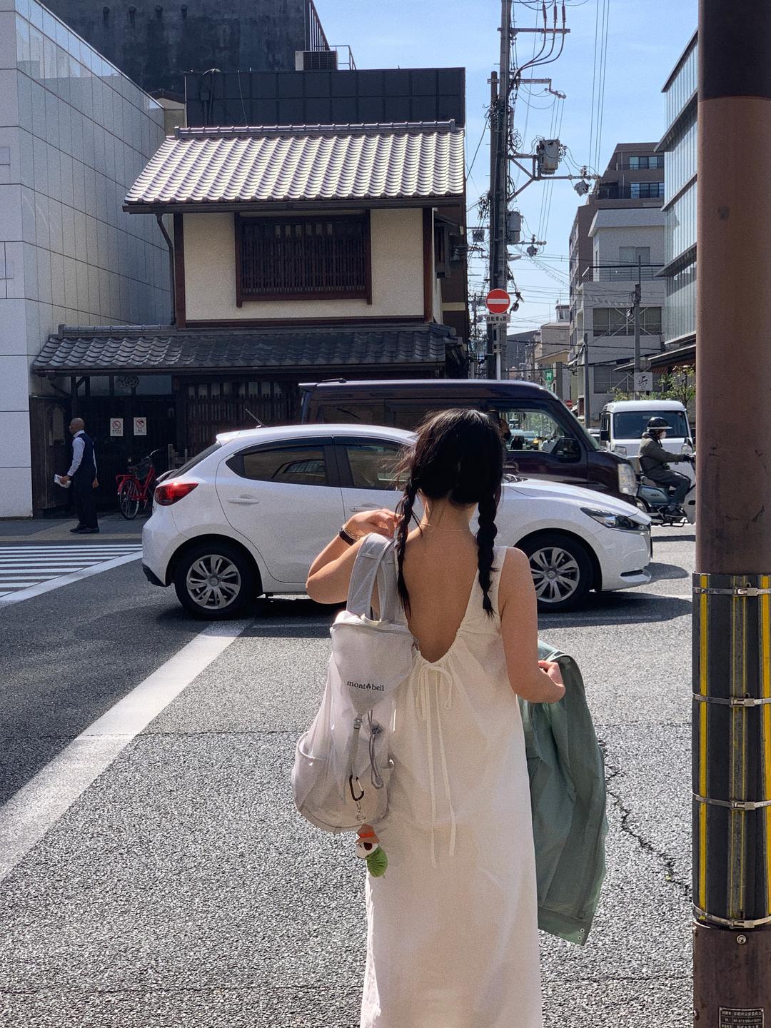 SUMMER HOLIDAY sale / back open linen dress / ivory 2차