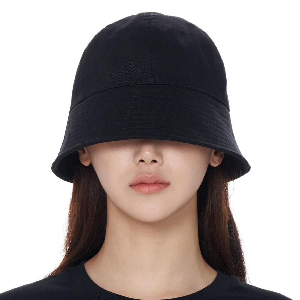 [BTS 정국 착용]오버핏 라운드 버킷햇 (블랙)