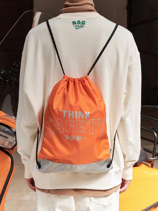 [HAZZYS PHIZ][RSG컬렉션] UNISEX 오렌지 SAFETY 3M 리플렉티브 프린트 짐색