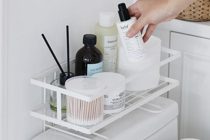 [5%쿠폰] 무타공 공간활용 변기위 수납선반