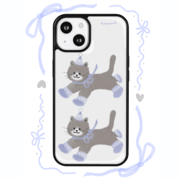 Winter Knit Cat Case (에폭시범퍼)