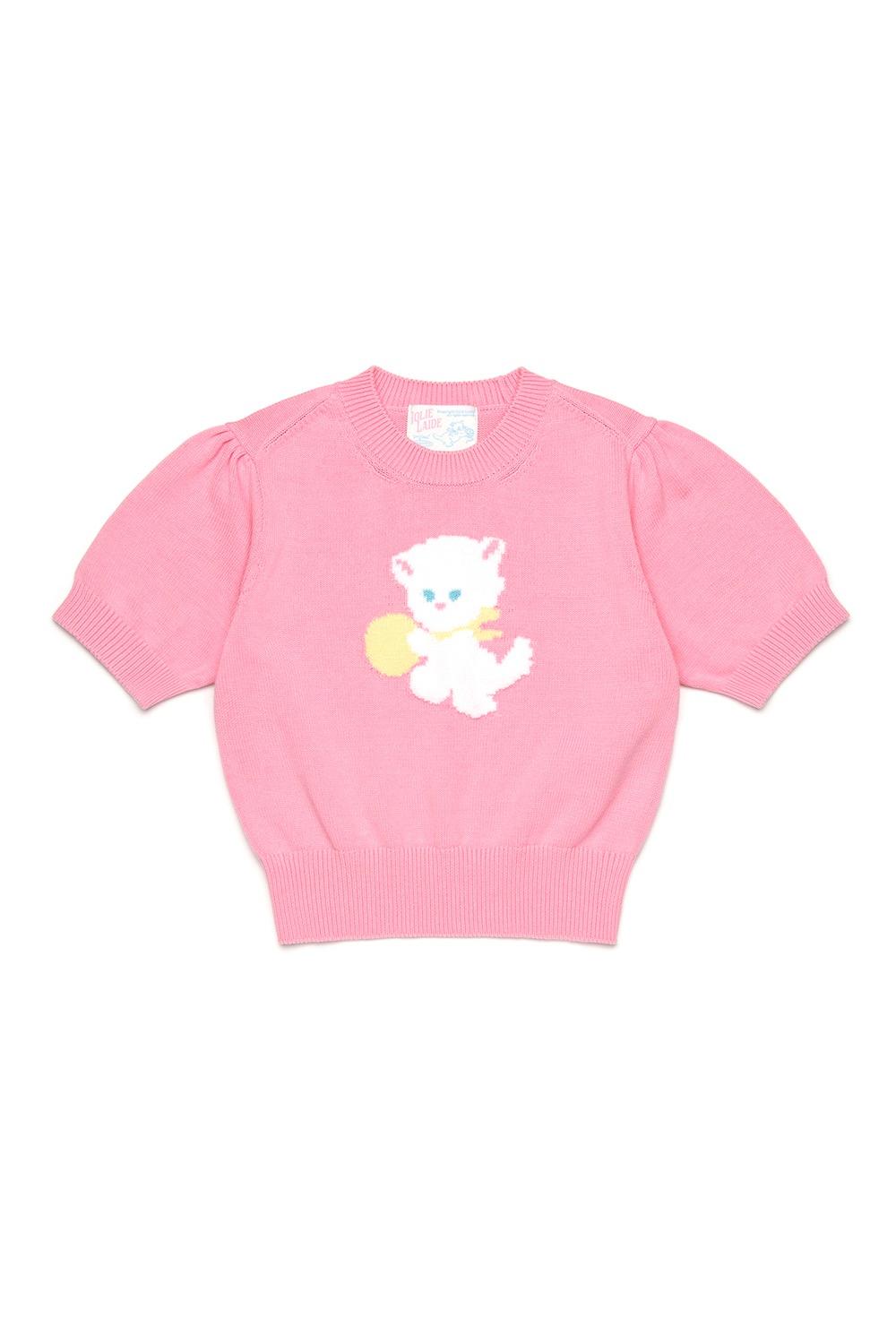 Cassie Crop Knit (Pink) / 6월16일 예약배송