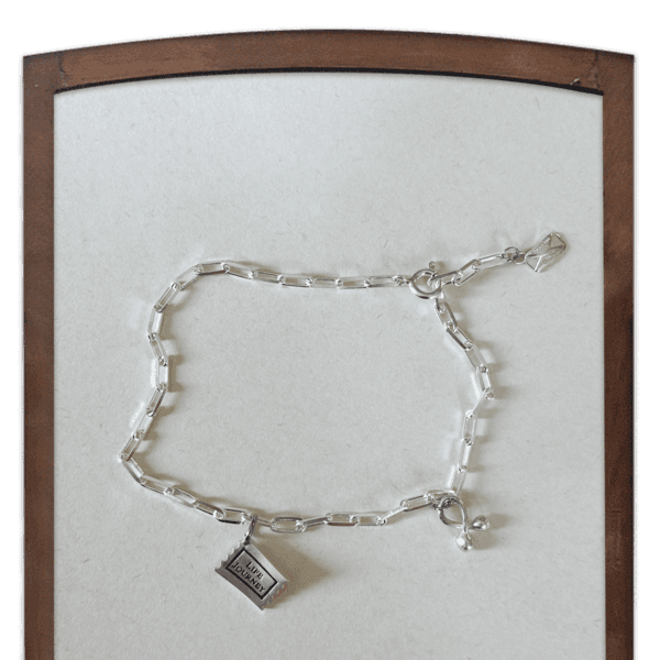 Ticket to Love, silver bracelet