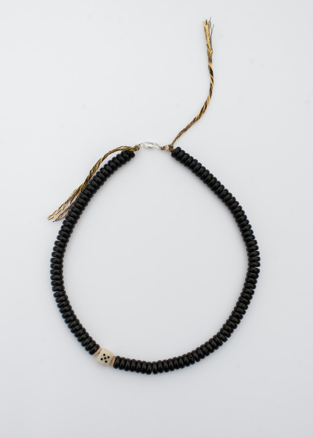 Ox Bone Dice Prayer Beads