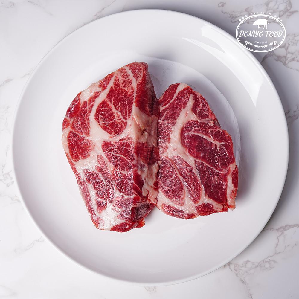 이베리코 스테이크 목살 300g (1.5cm/3cm) 베요타 캠핑고기 홈파티