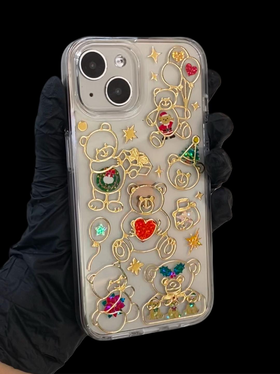 [30개한정]Line Teddy Bear phonecase