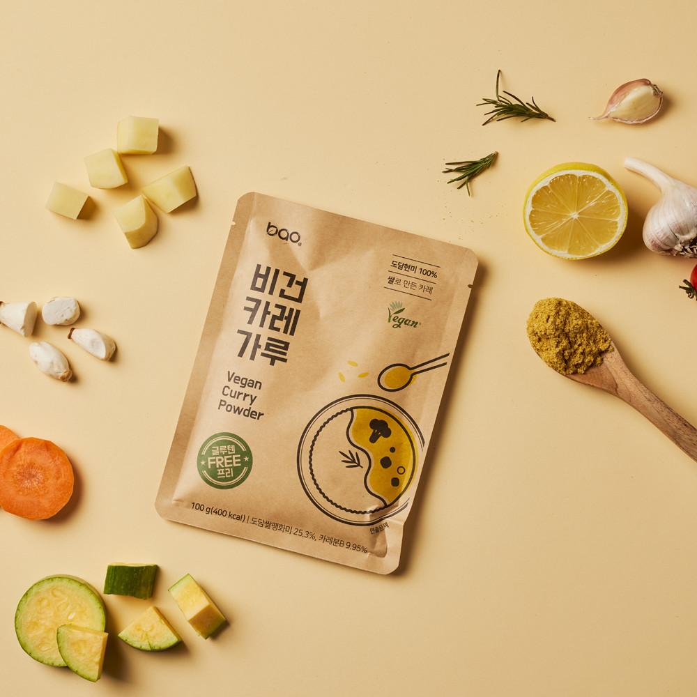 글루텐프리 비건카레  도담쌀로 만든 건강한 비건커리