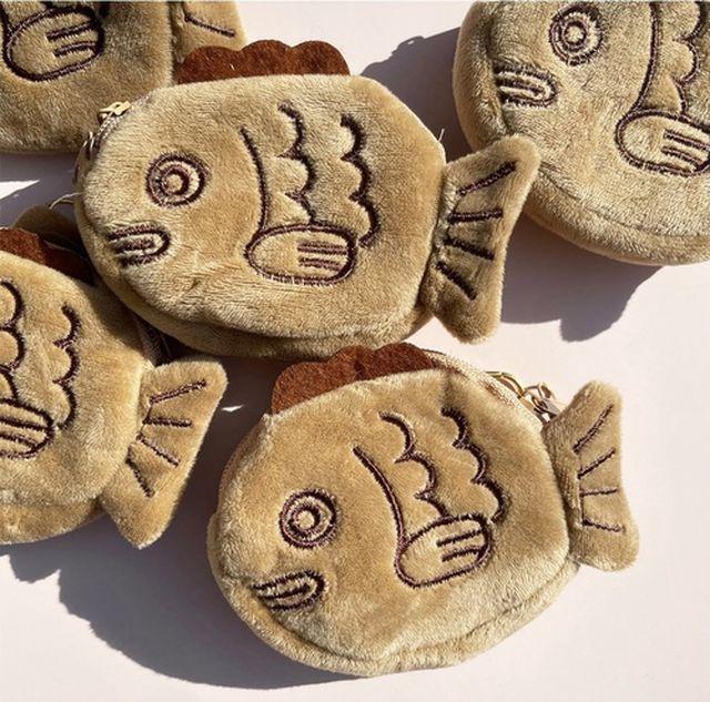 붕어빵 에어팟 버즈 케이스 미니 파우치 동전지갑 자동차 키링