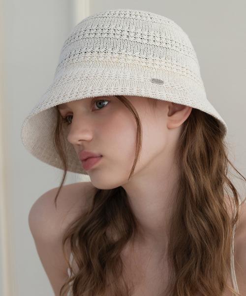 소렌느 크로쉐 버킷햇 HT8173