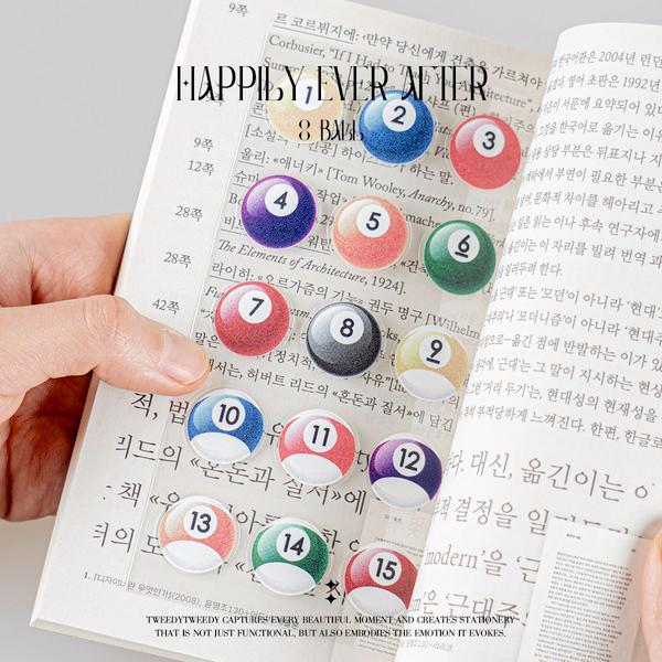HAPPILY EVER AFTER - 8 BALL (씰스티커)