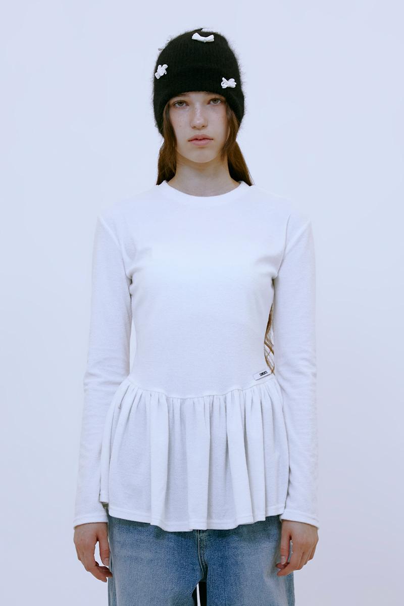 Flare Edge Top (WHITE)