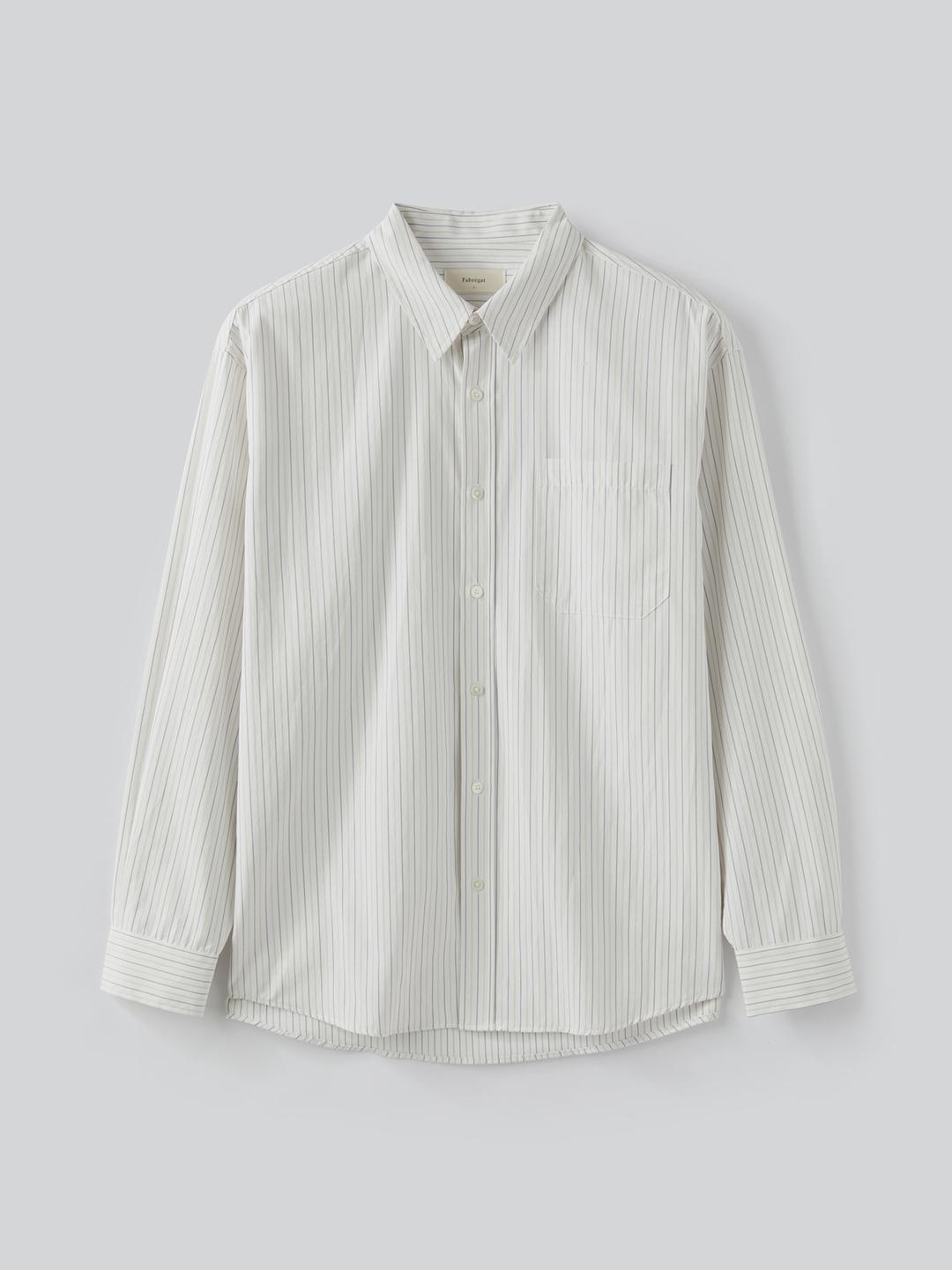 Lauren Stripe Shirts (White)