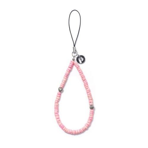 미니 핑크 쉘 폰스트랩 키링