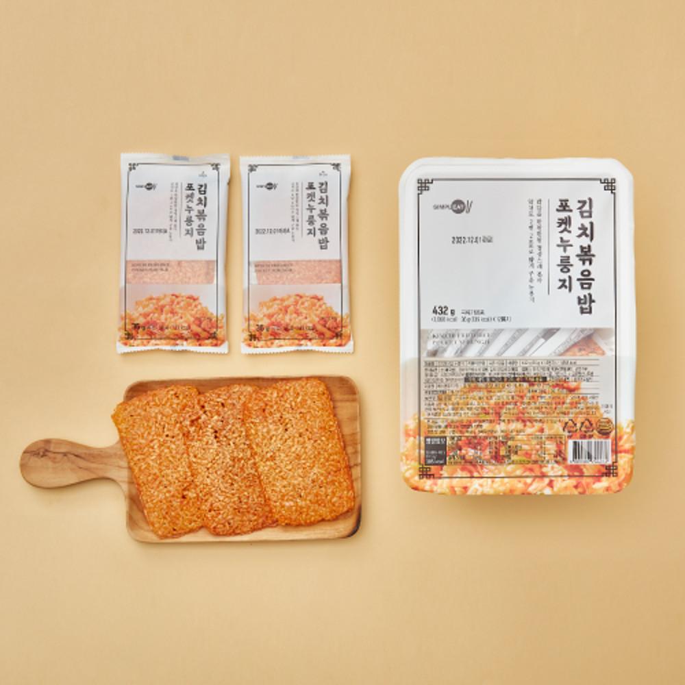K스낵 김치볶음밥포켓누룽지 432g (36gx12봉) [원산지:국산]