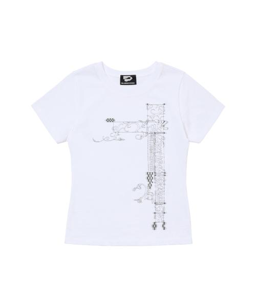 웰빙익스프레스(WELLBEING EXPRESS)  Hybrid Tattoo Tee White - 사이즈 & 후기 | 무신사
