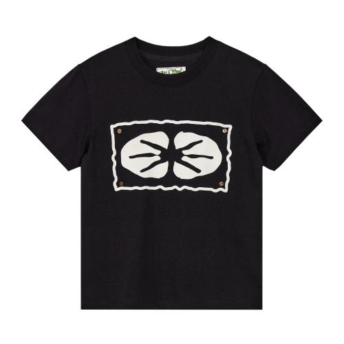 Star Logo Nail 1/2 T-Shirt - Small Fit (Black)