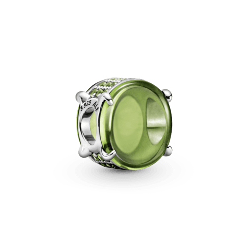 그린 오벌 카보숑 참