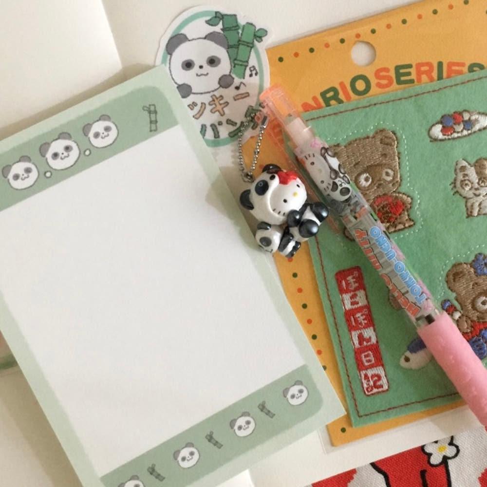 히나쿠우 판다 메모패드