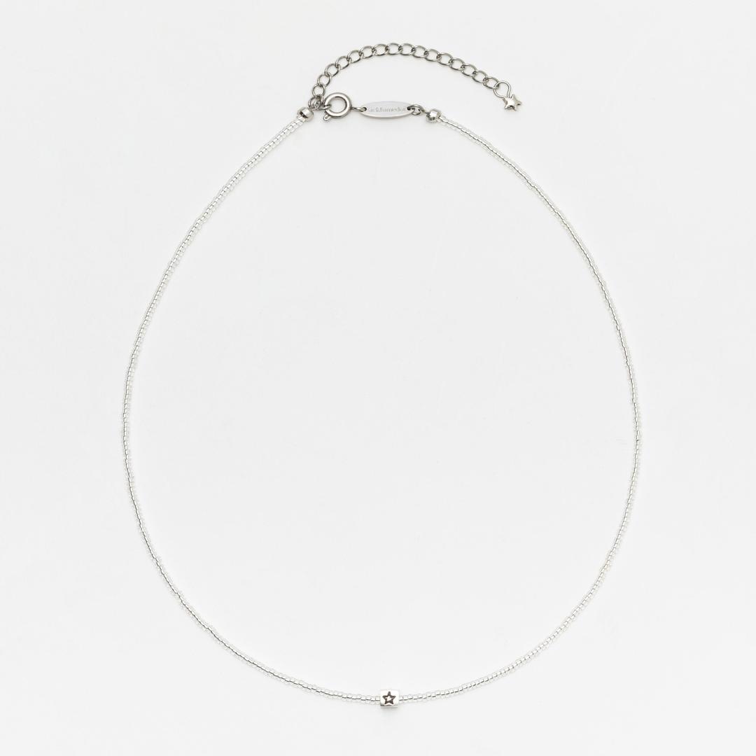 [29cm 단독][라이즈 쇼타로 착용] Star Cube Necklace - Ice