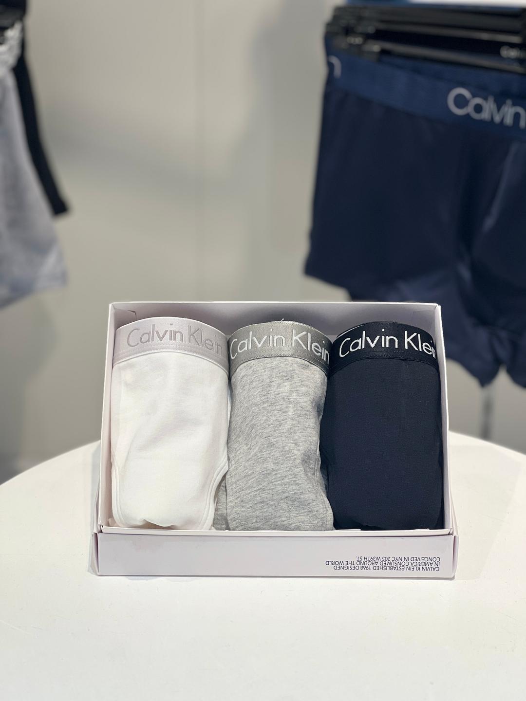 CK언더웨어 모티브 코튼 3팩 여성 팬티 / QP2349O MPI