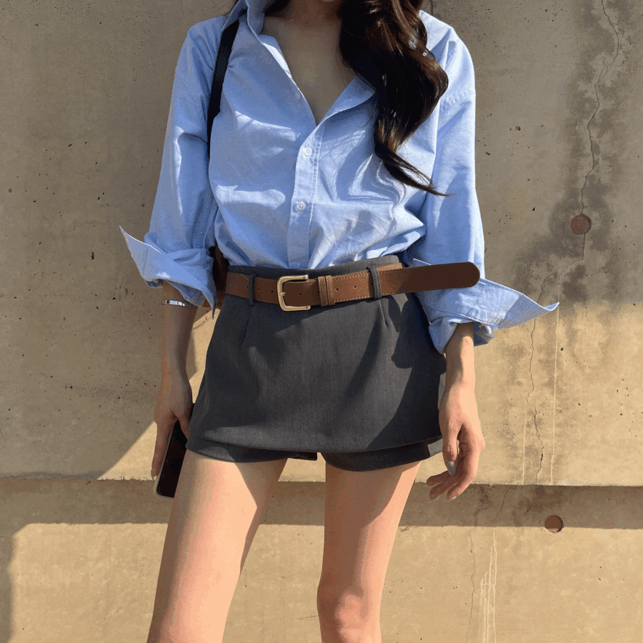 홀드 레이어드 스커트