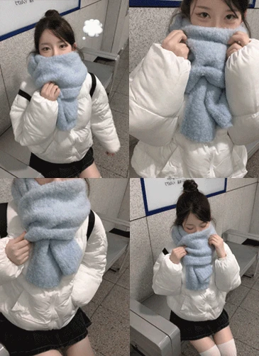 [겨울필수템☃️]셀터 뽀글이 머플러 빅머플러 울머플러 도톰머플러 데일리머플러 겨울목도리 겨울머플러 겨울신상(아이/베이지/핑크/소라/그레이/블랙)