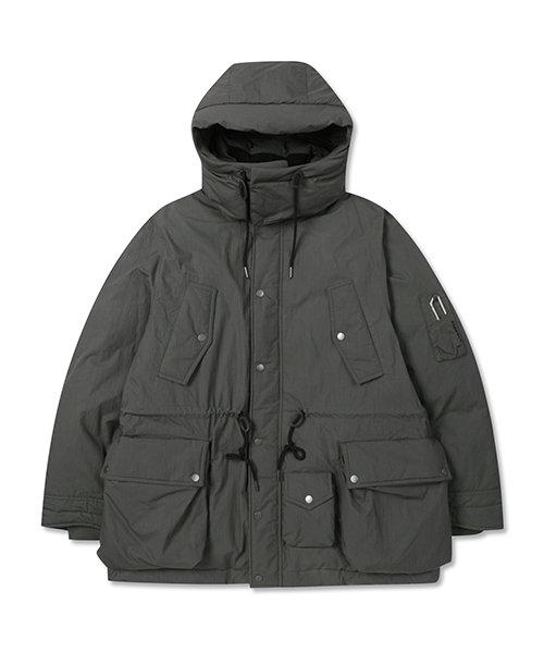 쉘터 S-3B 헤비 다운점퍼 (Charcoal)