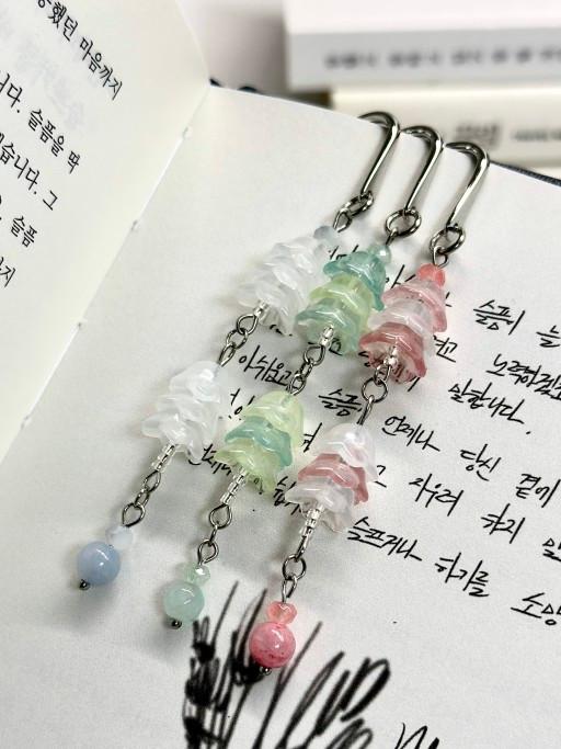 은방울꽃 책갈피 🔖 길을 안내해 줄 거예요