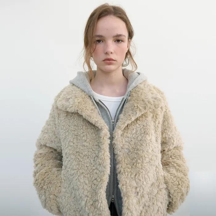 [5차] Molly fur jacket (beige)