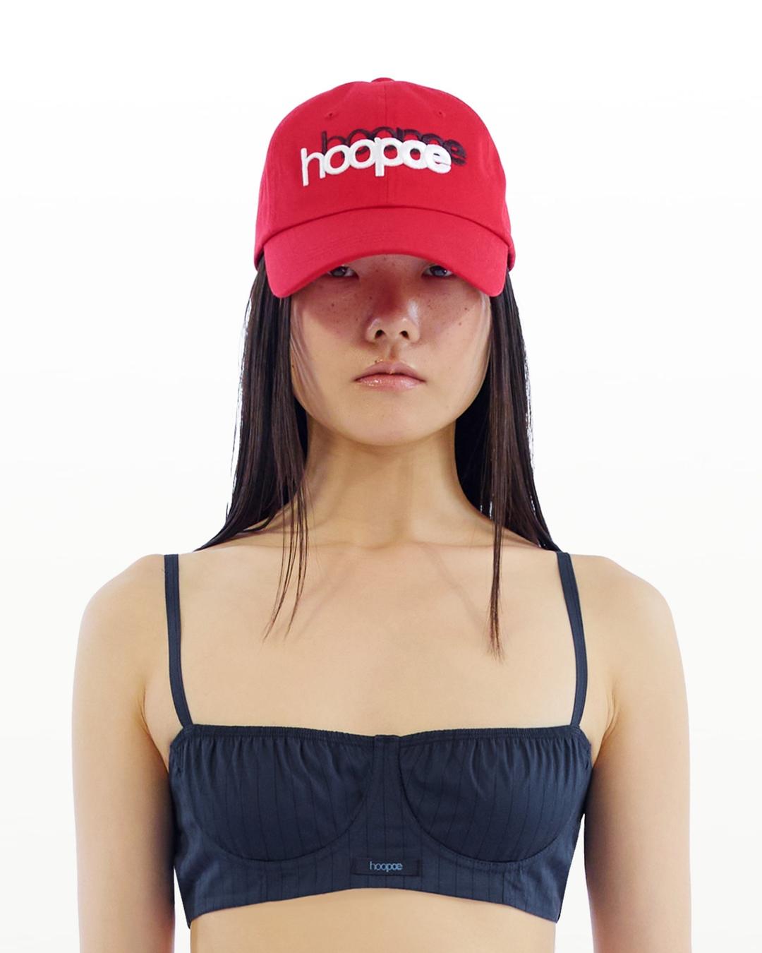 Signature double logo cap