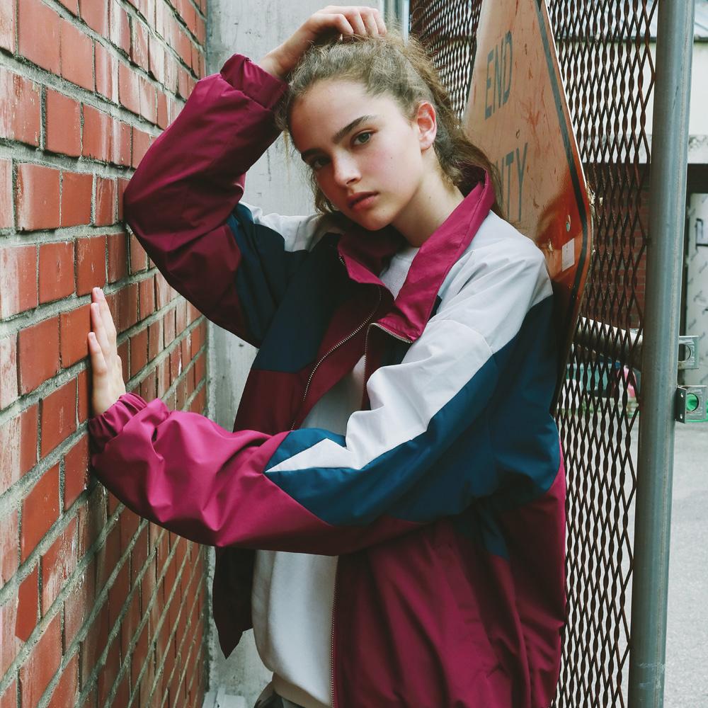 [UNISEX] TRIPLE COMBINATION WINDBREAKER_VIOLET