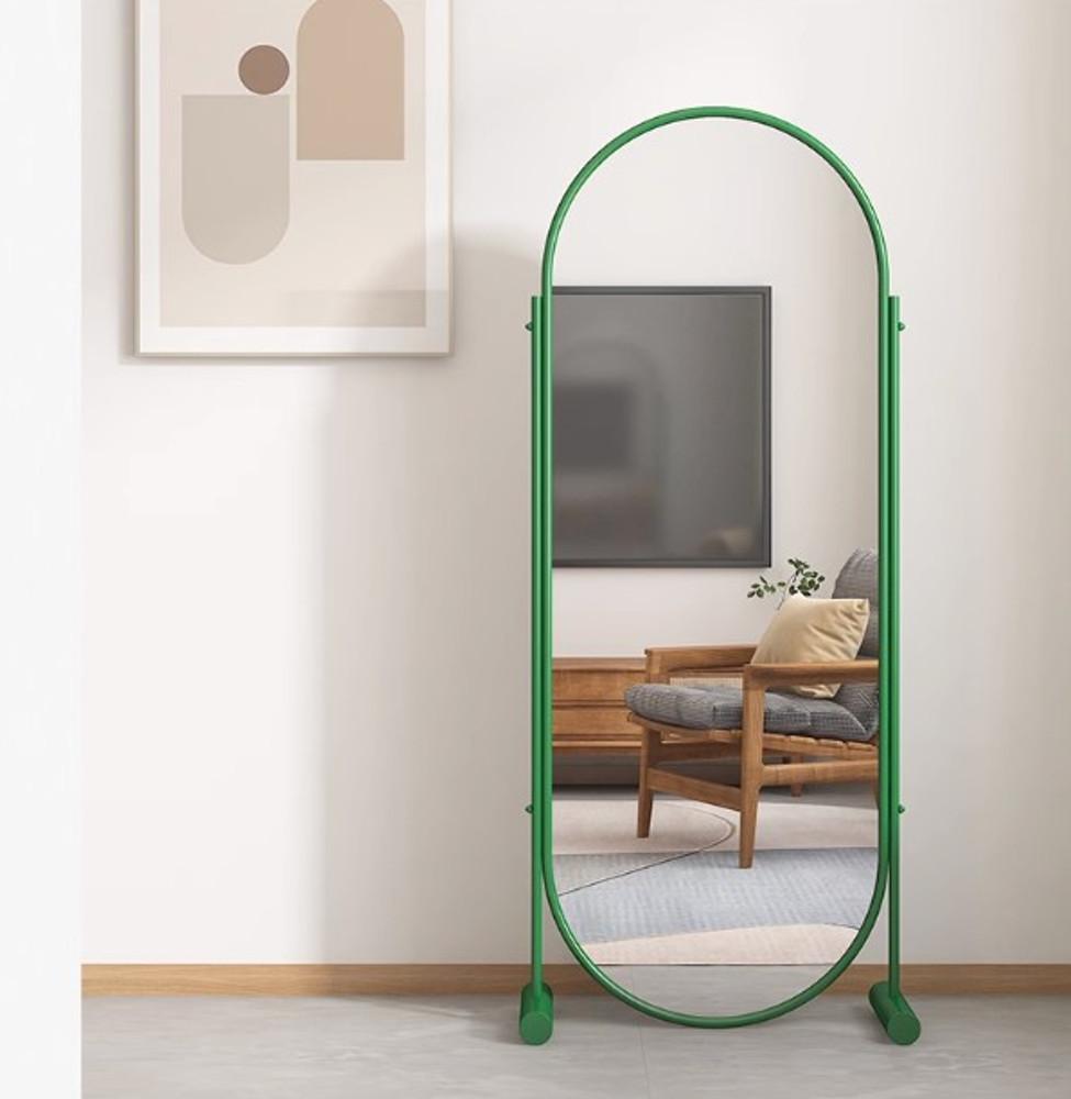 헤이유드 라운드 철제 전신거울 컬러 포인트거울 의류매장