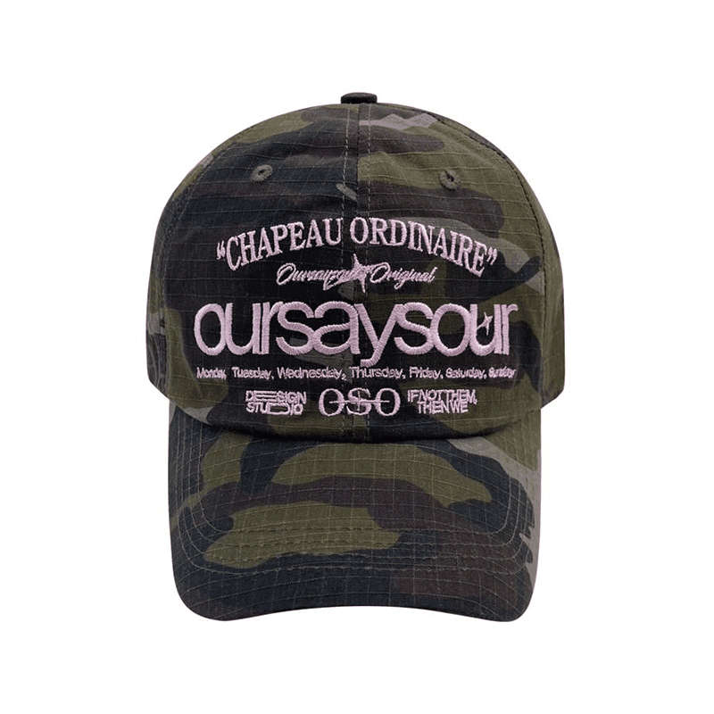 [OURSAYSOUR] Lettering Logo Ballcap - OURSAYSOUR | 리켓