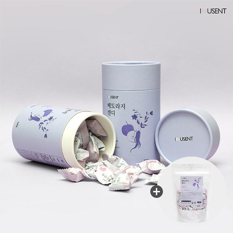 배도라지/꿀모과캔디 지관통 35개 외 60개입 더 환절기 배 도라지 모과 프로폴리스사탕 선물