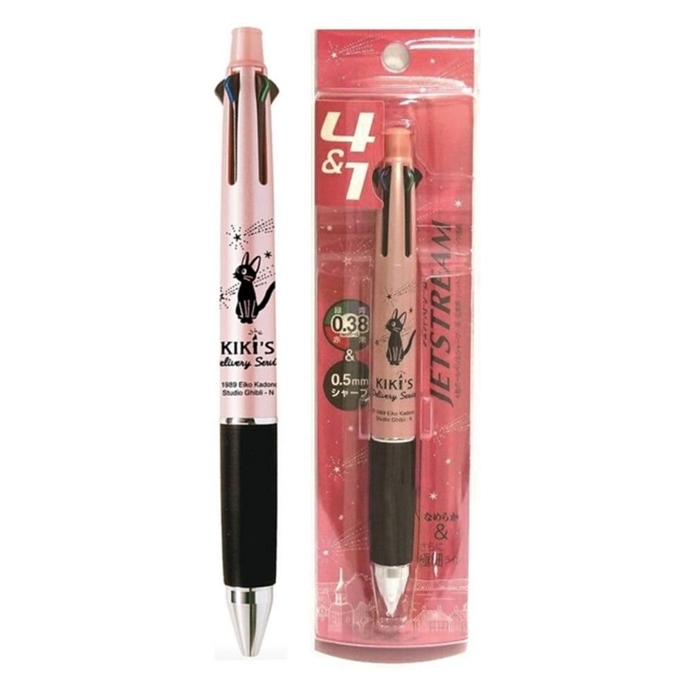 유니 제트스트림 4+1 볼펜 0.38 지브리스튜디오 마녀배달부 키키