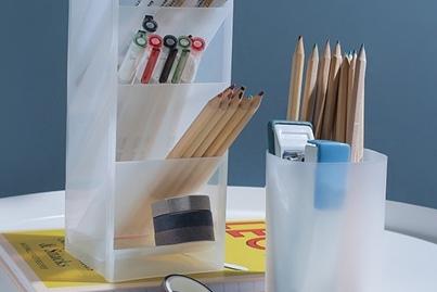 에이트 연필꽂이 볼펜 꽂이 다용도 정리함