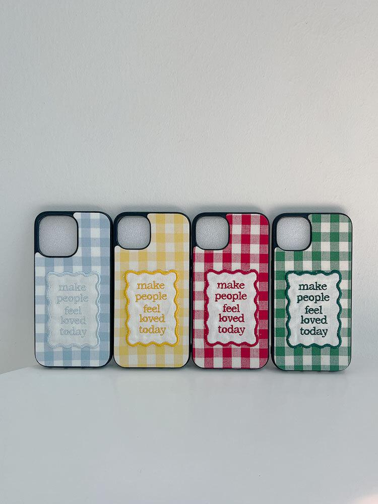 [패브릭 자수 케이스]This case is