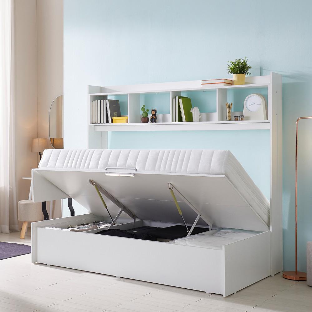 모모 리프트업 수납침대 퀸(Q) 프레임