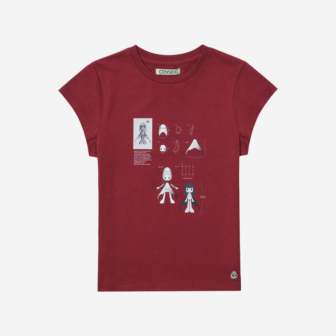 Coyseio Legna T-Shirt Red
