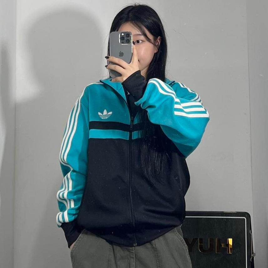 아디다스 민트 블랙 져지 M