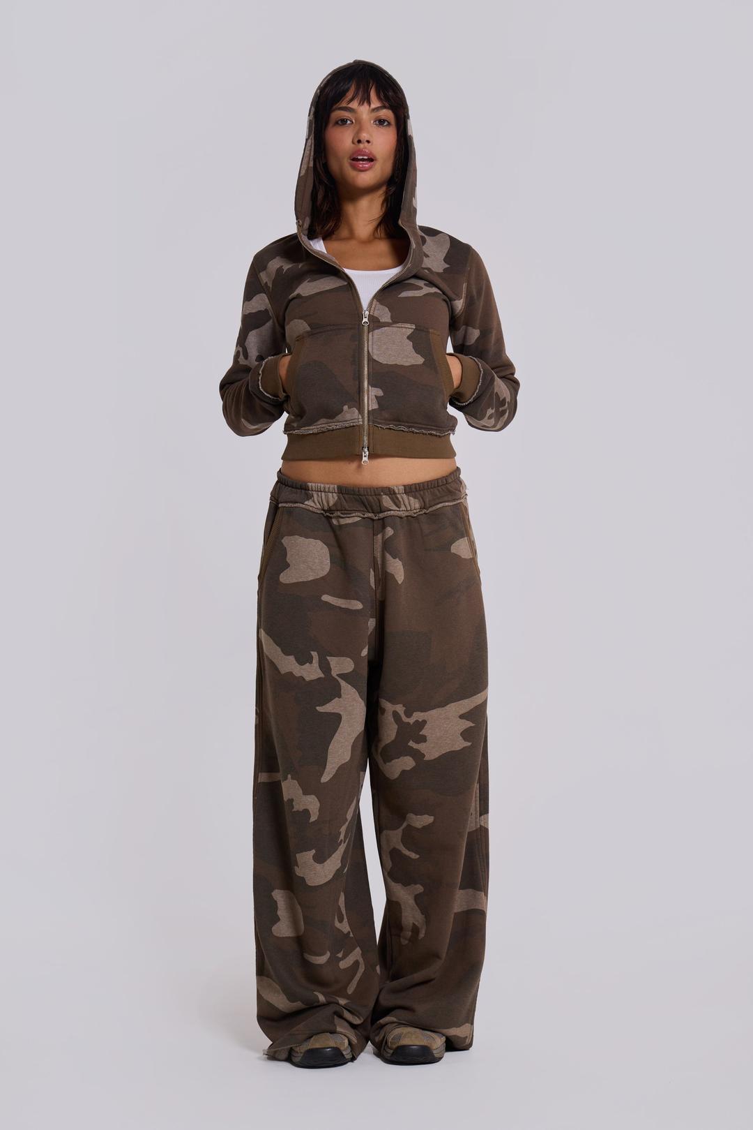 Camo Monster Joggers - XXS / Green